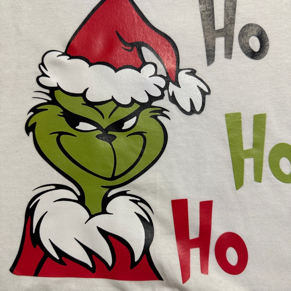 Grinch Holiday T-Shirt - Red, Green, White Sizes 2T- 3 XL